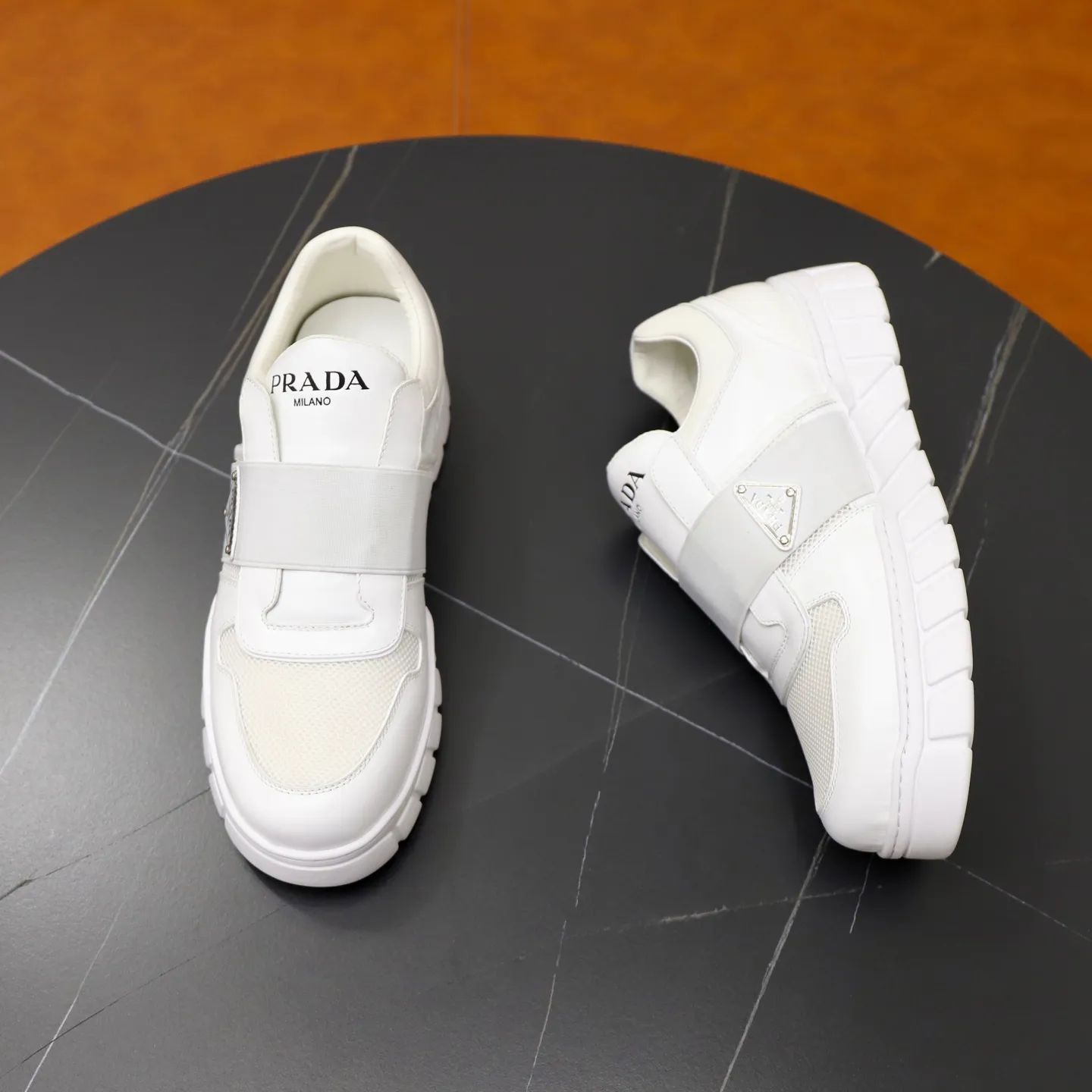 Ex-factory price 560💰[PRADA] Men's shoes are popular in the counter, official website synchronization, 1 high-quality shipment ✔️Original cowhide + cowhide lining, 1🆚1 replica, original sole, 38-45 (45 customized, non-refundable)